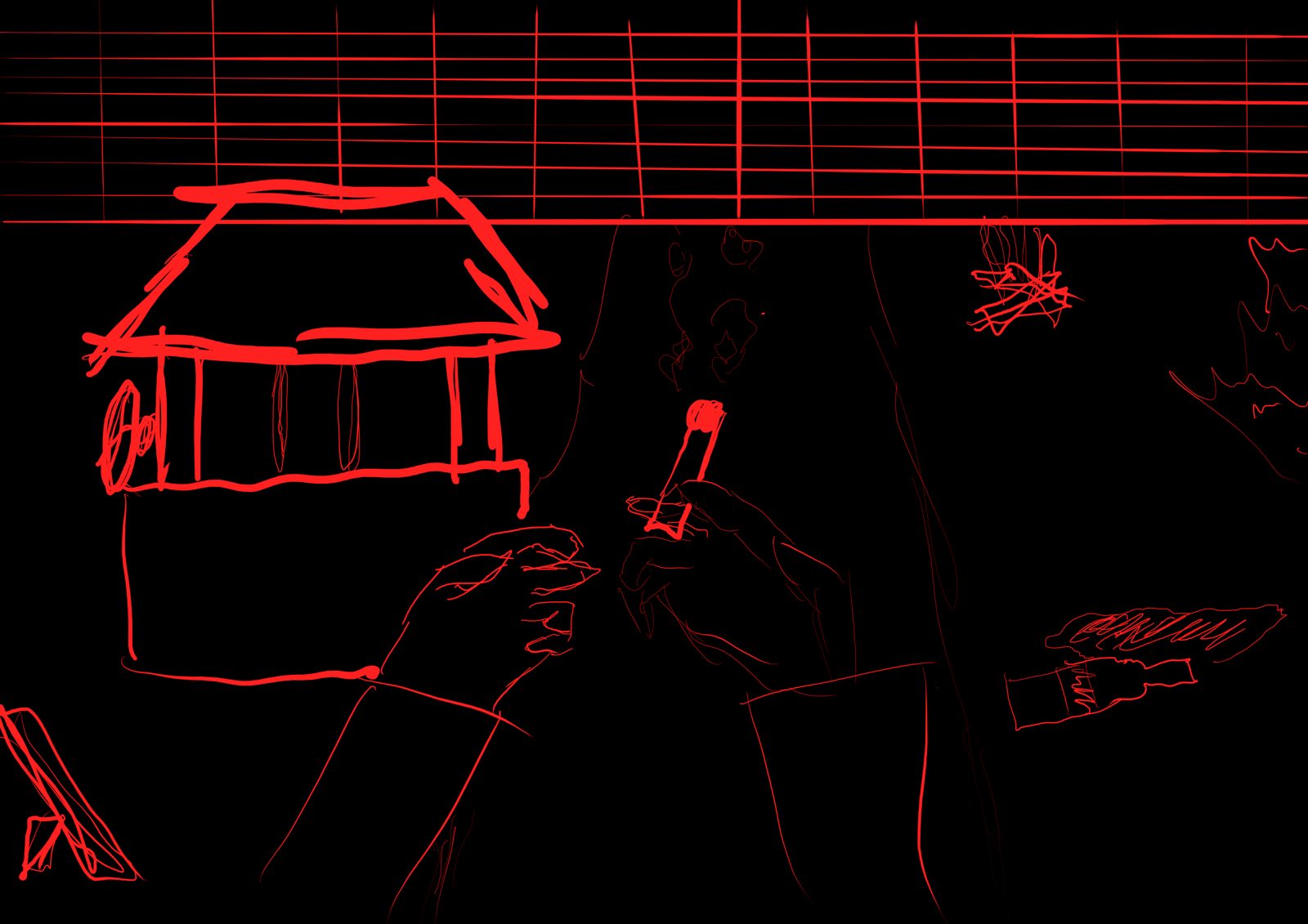Backyard, a memory